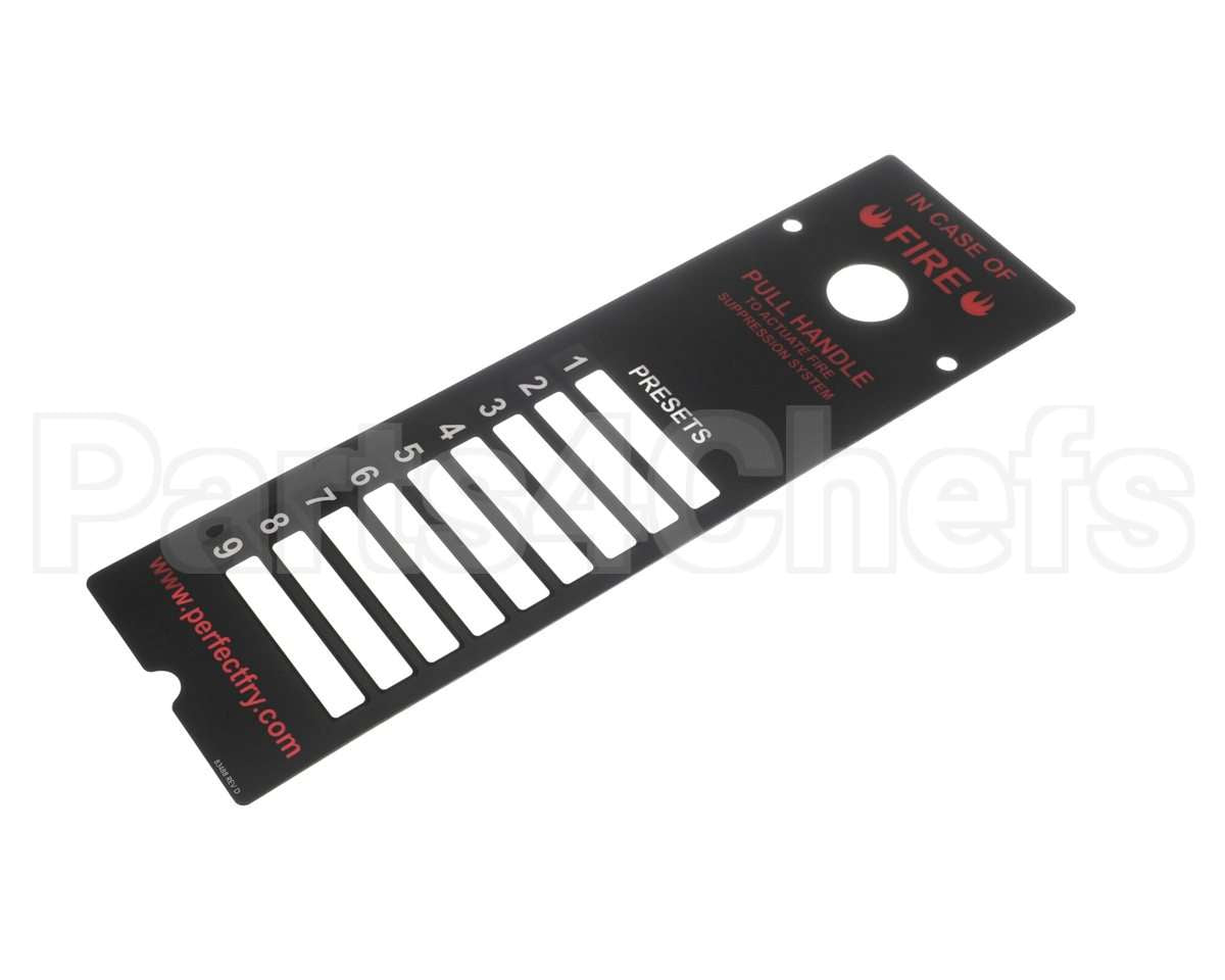83488 Perfect Fry Label, Preset Pfc