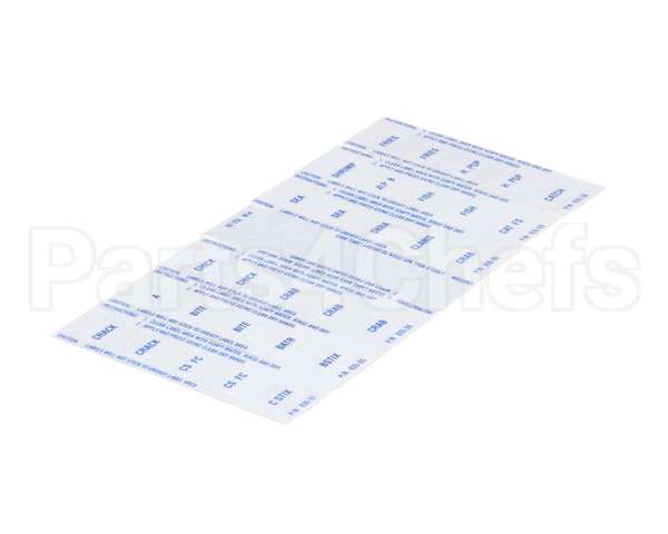 835-55S Prince Castle Kit,Label Menu (Capt Ds)