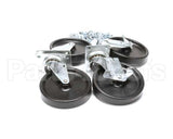8356 Blodgett Set, 5 In. Casters, Trans Cart