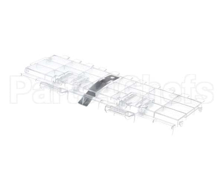 837513B Vollrath Shelf-Lvr/Baffle 12" Straw-Clr