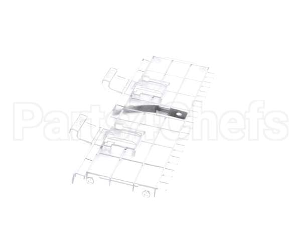 837513B Vollrath Shelf-Lvr/Baffle 12" Straw-Clr