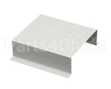 844-1043-WT Master-Bilt Air Vent Cover, 24 Ga Galv,White