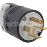 8451C Compatible Hubbell Plug, Straight, 4 Prong, 250V, 50A