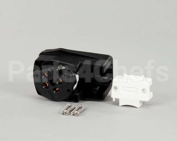 8452C Hubbell Lighting 4-Prong 50A 250V Plug Angled