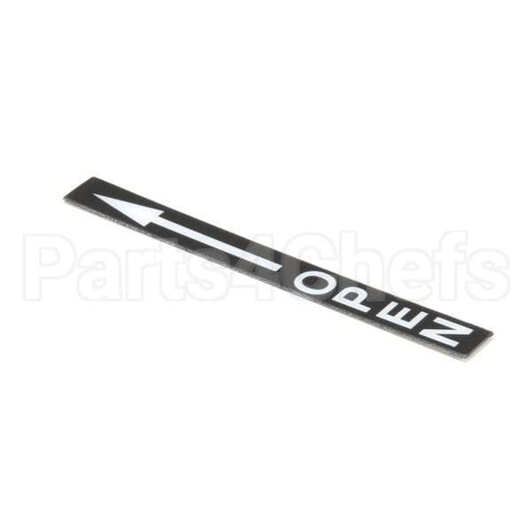 855288-00001 Compatible Hobart Cabinet, Door Handle Fac E Plate