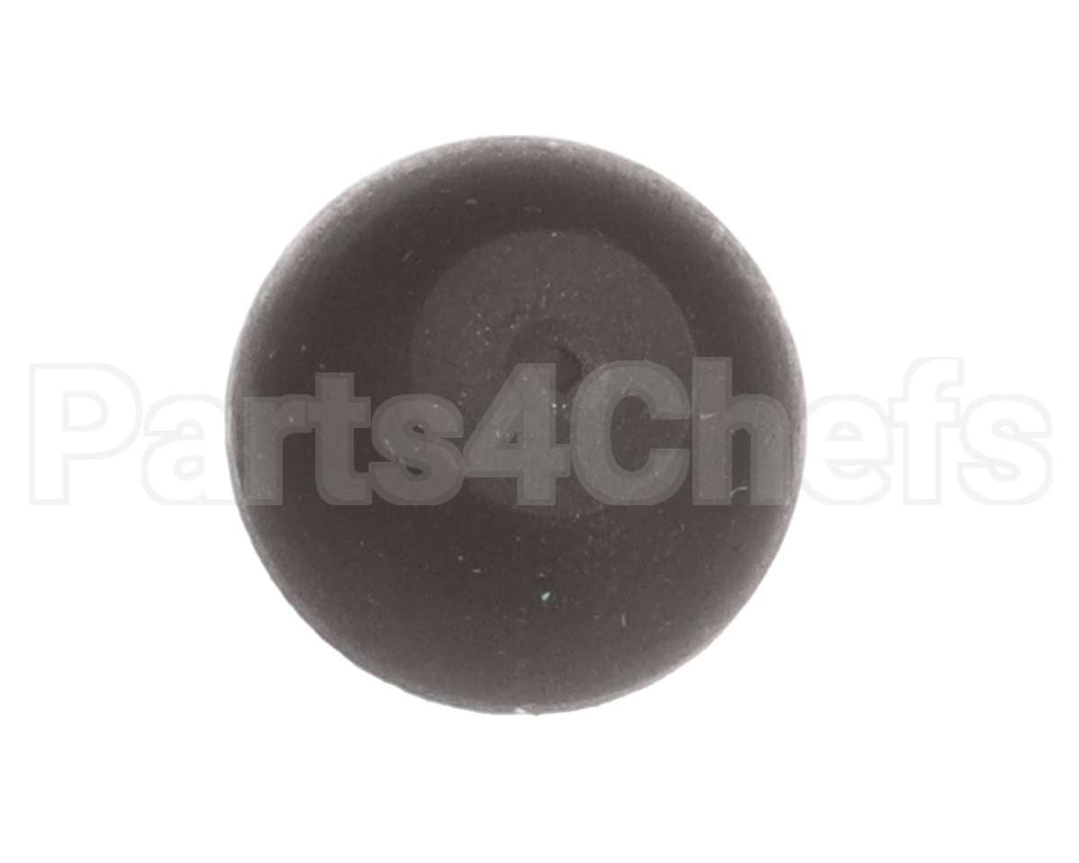 855522 Vollrath Rubber Feet Screw On #8-32 Screw In The