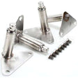 8600 Compatible Blodgett 6 Ss W/Feet Leg Set