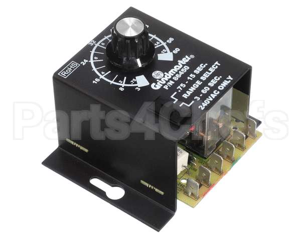 86450G Grindmaster Cecilware Timer, S/S 240V/50Hz Rohs