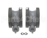 87.01.933S Rational Caster Set (2Ea) W/O Brake 125Mm