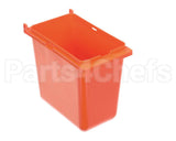 87195 Server Jar, 1/9 Size, 6 In Deep, Orange