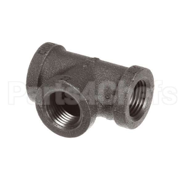 8772 Compatible Groen Tee, 1/2 Npt, Black Iron