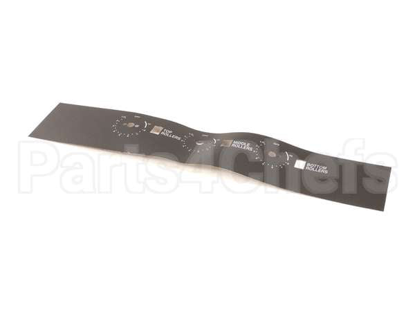 88098 Gold Medal Products Front Control Sticker