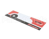 8824618 Apw Wyott Decal,Front Panel Gcb/Gcrb/Ggm