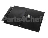 88704B Grindmaster Cecilware Lid, Bi-Fold Hinged, Black, 81