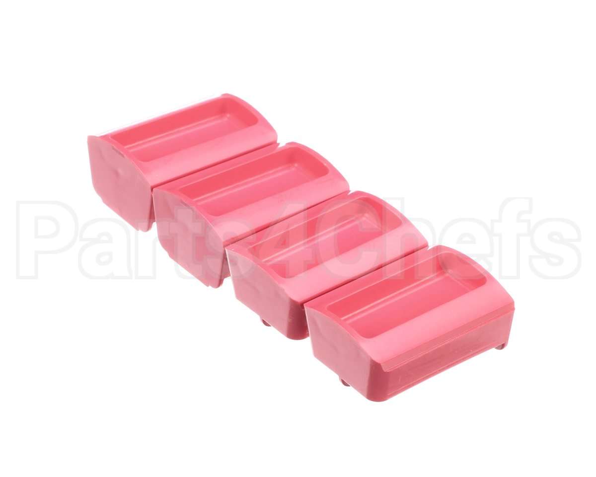 88725 Server Portion Tray, 0.35 Fl Oz Pink, 4 Pack