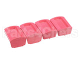 88725 Server Portion Tray, 0.35 Fl Oz Pink, 4 Pack
