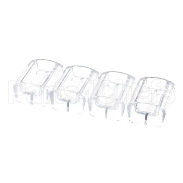 88729 Compatible Server Portiontray, .54 Fl Oz Clr, 4 Pack