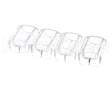 88729 Server Portion Tray, .54 Fl Oz Clr, 4 Pack