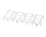 88729 Server Portion Tray, .54 Fl Oz Clr, 4 Pack