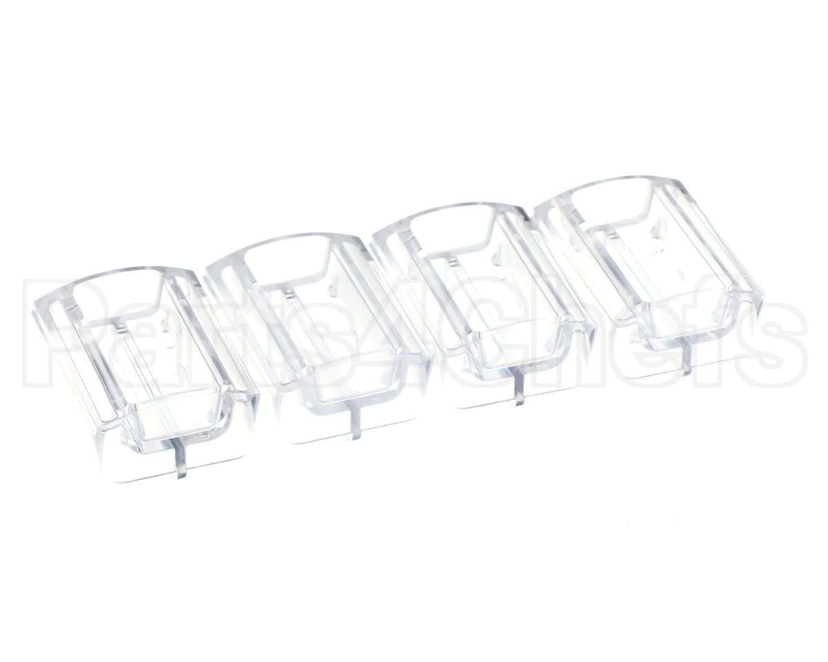 88729 Server Portion Tray, .54 Fl Oz Clr, 4 Pack
