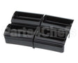88732 Server Portion Tray, .45 Fl Oz Blk, 4 Pack