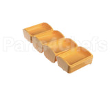 88845 Server Portion Tray, .82 Fl Oz Yel, 4 Pack
