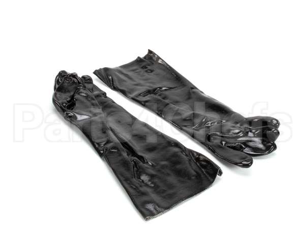 89-834 Prince Castle Gloves,Fryer,(Pair) 18In Blk P