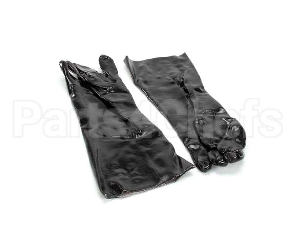 89-834 Prince Castle Gloves,Fryer,(Pair) 18In Blk P