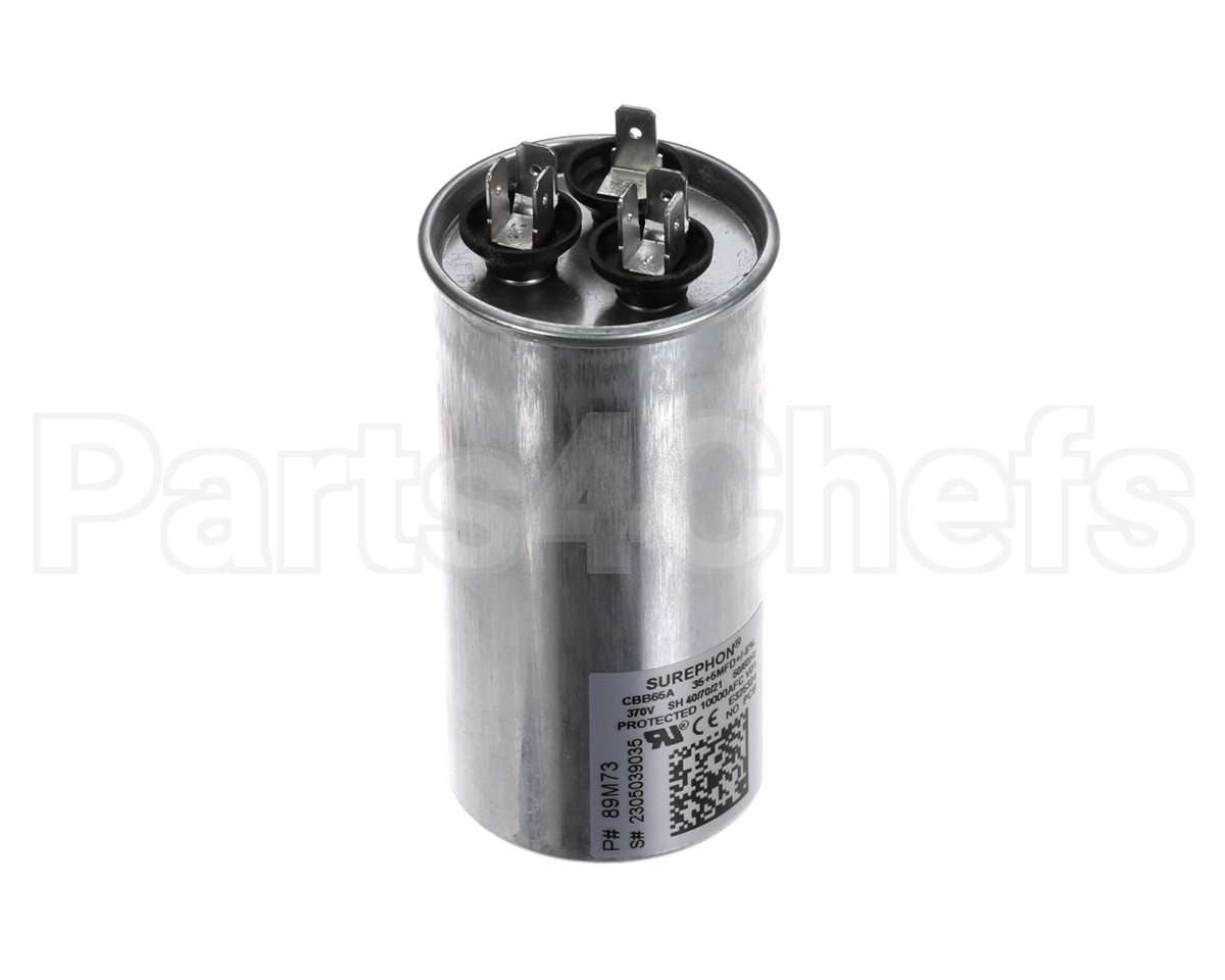 89M73 Lennox Dual Capac 35/5 Mfd 370V Round