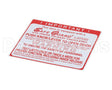 90055DECAL Kason Safeguard Decal