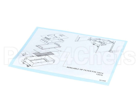 90196 Henny Penny Label-Replacement Filter