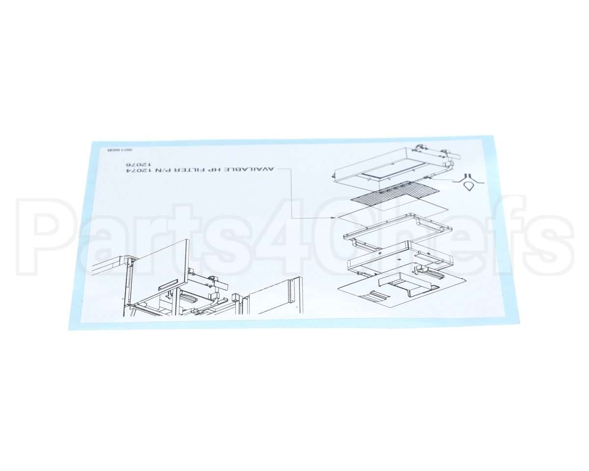 90196 Henny Penny Label-Replacement Filter