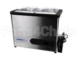 9020-2 Nemco Cold Condiment Chiller, (2) 1/6 Stainles