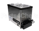 9020-2 Nemco Cold Condiment Chiller, (2) 1/6 Stainles