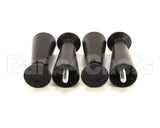 9021001-04 Ice O Matic Leg Set 6" Plastic (Set Of 4)