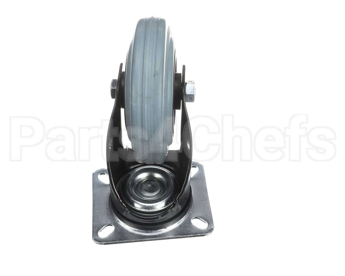 9040489 Fri-Jado Swivel Caster Black Fork Tire Size 125X3
