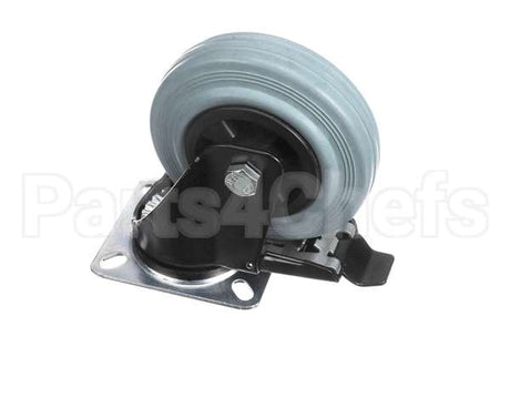 9040497 Fri-Jado Swivel Caster With Brake Black Fork Tire