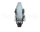 9040497 Fri-Jado Swivel Caster With Brake Black Fork Tire