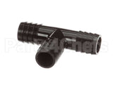 9091024-01 Ice O Matic Tee Barbed Plastic 5/8