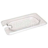 90CWCN(135) Compatible Cambro Cover Ninth Notched -135 Clear