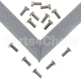 92-0471 Market Forge Kit,Gasket 4 Pan, 14.75X14.0625X0.5