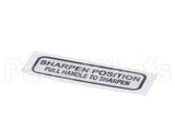 920215 Globe Sharpener Label