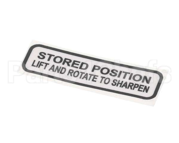 920216 Globe Sharpener Label