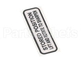 920216 Globe Sharpener Label