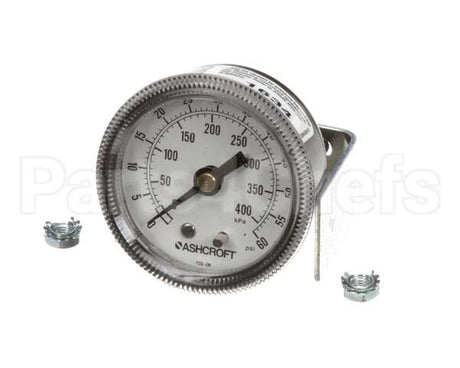 9207693 Meiko Gauge, Pressure 0-60 Psi 2 Dia
