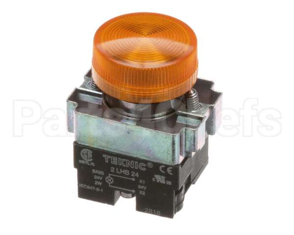 9208752 Meiko 24V Light Body, W/ Yellow Lens