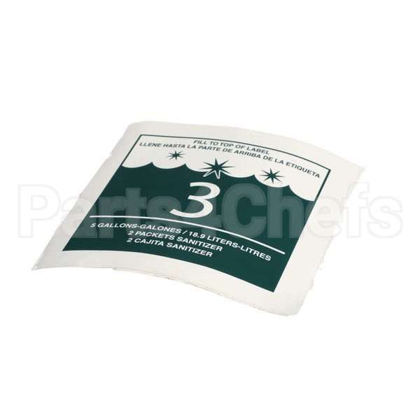 9294279 Compatible Multiplex Label "Sanitize"