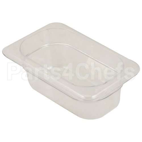 92CW-135 Compatible Cambro Pan Poly Ninth X 2 -135 Clear