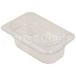 92CW135 Compatible Cambro Pan Poly Ninth X 2 -135 Clear