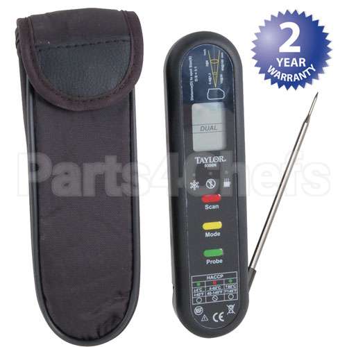 9306N Compatible Taylor Thermometer Thermometer, Dual Temp, Wtrres